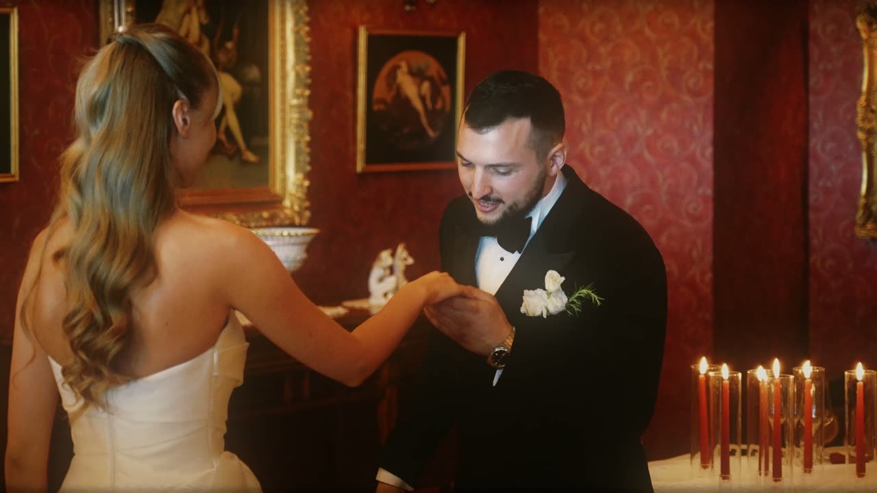 Kadar iz filma sa venčanja